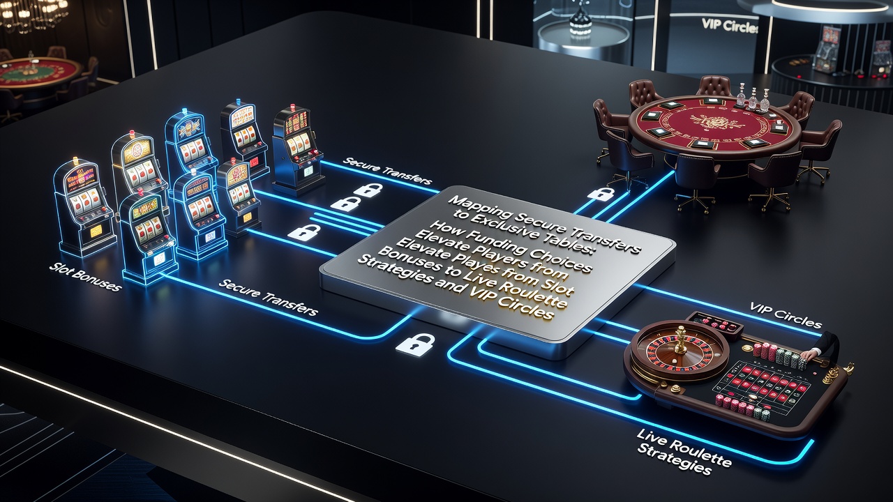 Secure payment methods connecting slot bonuses to live roulette tables in online casinos