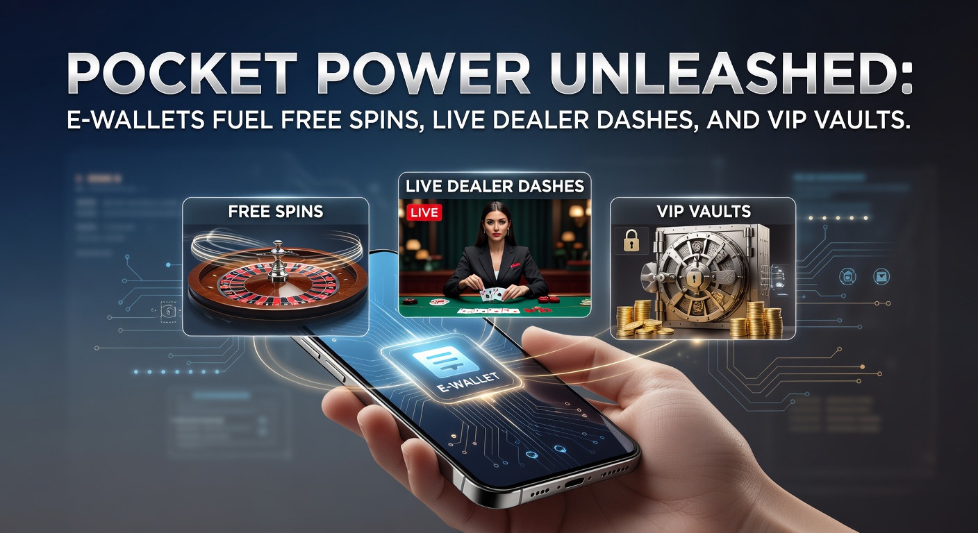 Vibrant digital wallet interface showing seamless casino deposits unlocking free spins and live game access