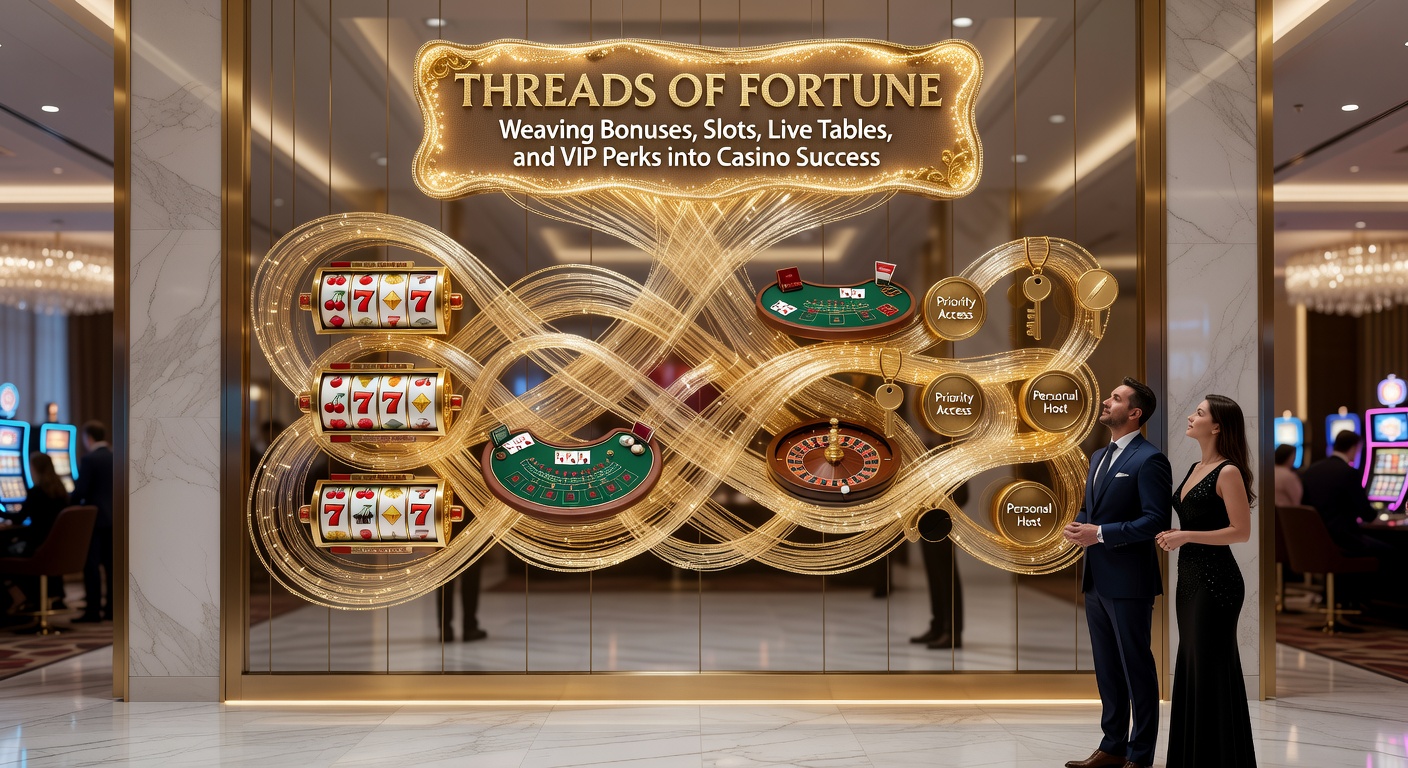 Elegant VIP section in an online casino featuring exclusive live tables, personalized bonuses, and luxury perks amid a backdrop of slot reels and high-stakes action